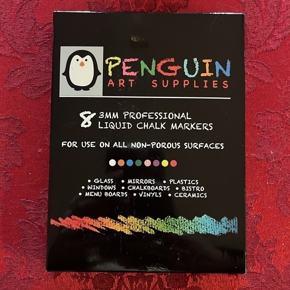 Brand New Set of Liquid Chalk Markers Bright Concentrated Arts Crafts Classroom - Picture 10 of 16